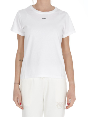 Pinko Logo Printed T-shirt