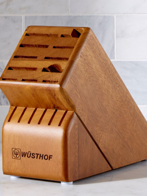 Wüsthof ® 17-slot Walnut Knife Block