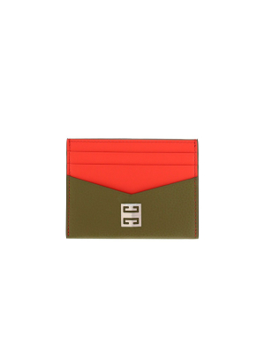 Givenchy 4g Logo Plaque Cardholder