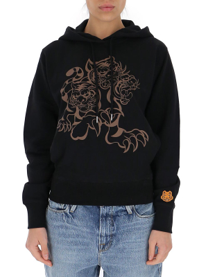 Kenzo X Kansai Yamamoto Three Tigers Hoodie