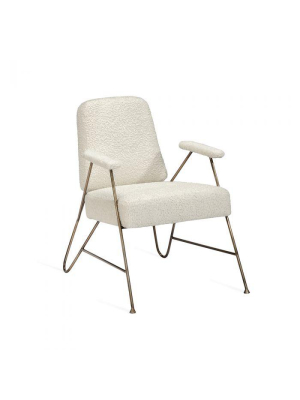 Georgie Lounge Chair In Bronze