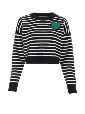 Alexander Mcqueen Striped Knit Jumper