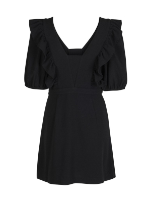 Tessia Black Dress