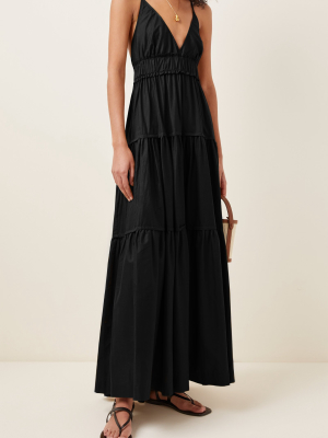 Chloe Crepe De Chine Maxi Dress