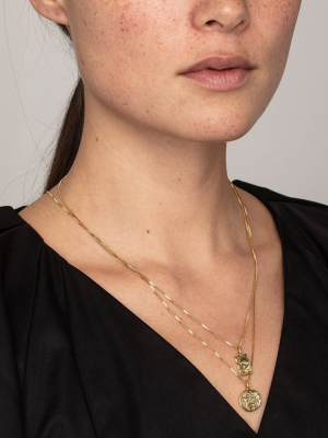 Necklace Valkyria Pi Gold Plated