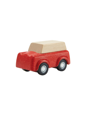 Plan Toys Mini Red Suv