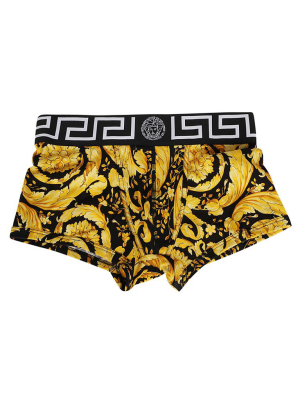 Versace Barocco-printed Stretched Boxers