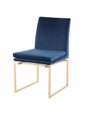 Nuevo Savine Dining Chair - Peacock