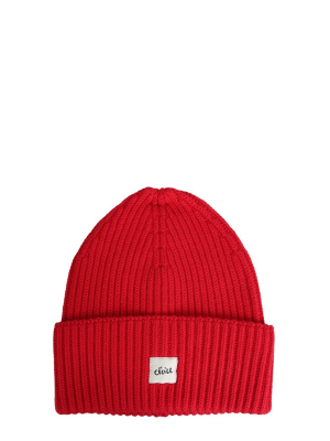 Être Cécile Logo Patch Beanie