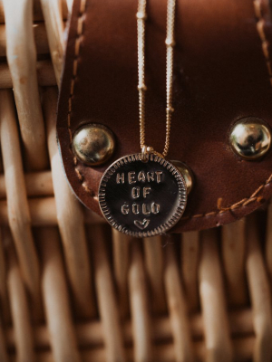 Heart Of Gold Necklace