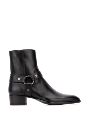 Saint Laurent Wyatt Ankle Boots