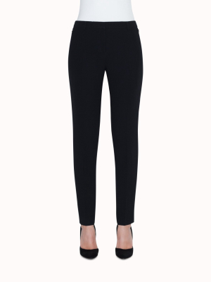 Slim Leg Wool Pants