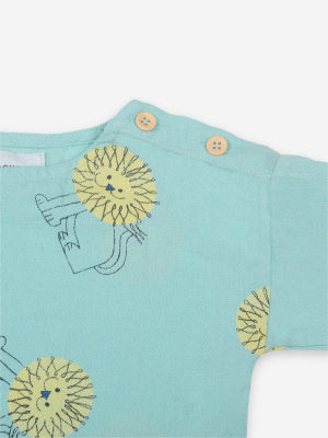 Bobo Choses Pet A Lion All Over Shirt