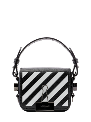 Off-white Diag Baby Flap Crossbody Bag