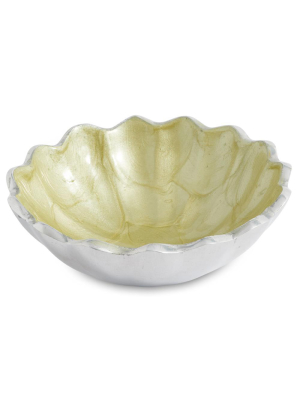 Julia Knight Peony 4" Petite Bowl In Kiwi