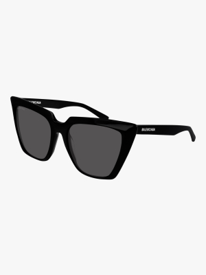 Black Cat-eye Sunglasses