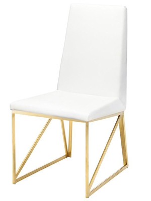 Nuevo Caprice Dining Chair - White