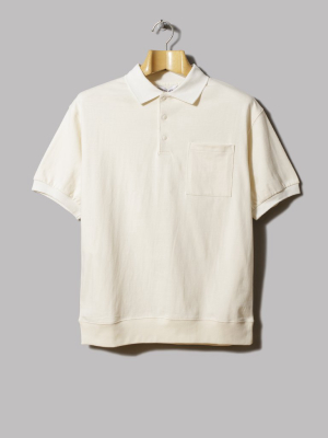 Uniform Bridge Collar Tee (cream)