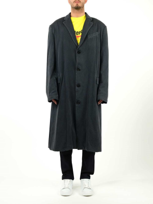 Balenciaga Worn-out Tailored Coat