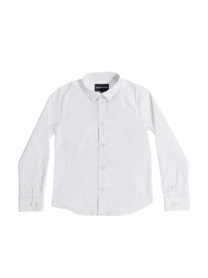 Emporio Armani Kids Classic Buttoned Shirt