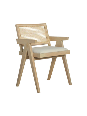 Jeanneret Armchair With Seat Pad