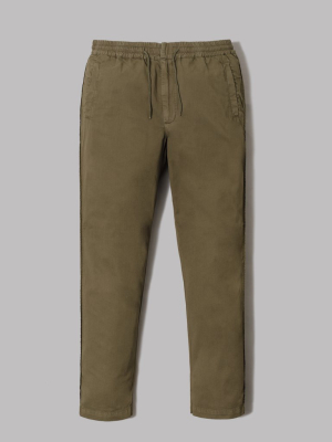 Folk Drawcord Trousers (khaki)