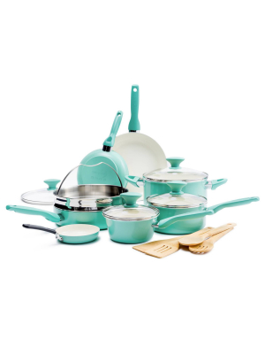 Greenpan Rio 16pc Cookware Set