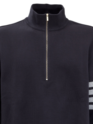 Thom Browne 4-bar Stripe Zipped Sweater