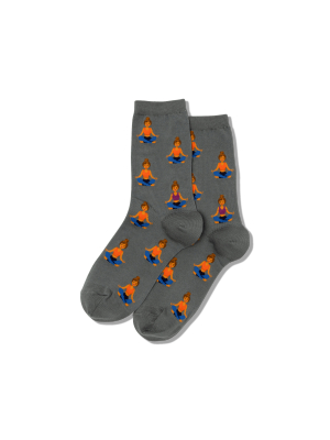 Women's Meditation Crew Socks