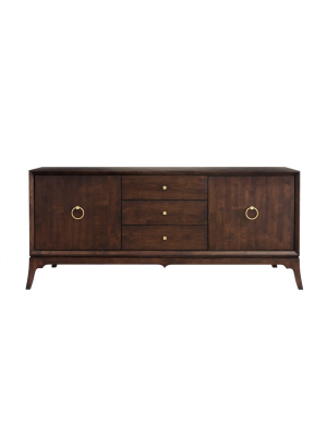 Bennett Entertainment Console W/ 3 Drawers In Various Finishes