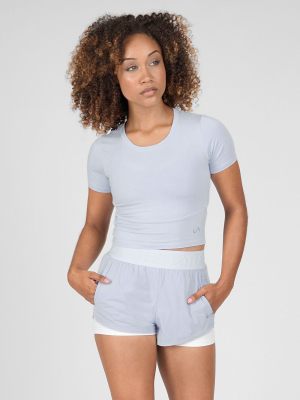 Emerge Short Sleeve Crop Top