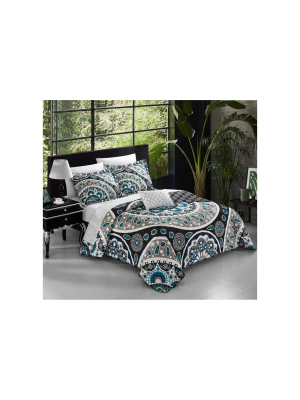 Chic Home Design Andalusia Quilt & Sham Set