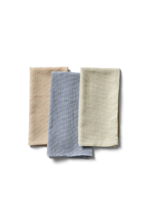 Organic Cotton Gauze Napkins (set Of 4)