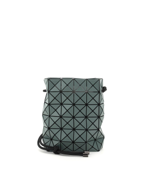 Bao Bao Issey Miyake Wring Matte Geometric-patterned Drawstring Crossbody Bag