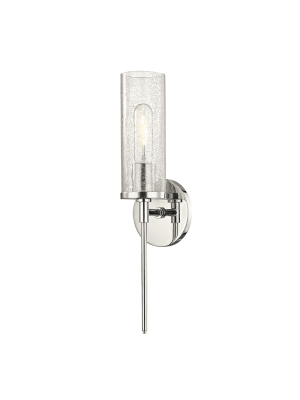 Olivia 1 Light Wall Sconce - Polished Nickel