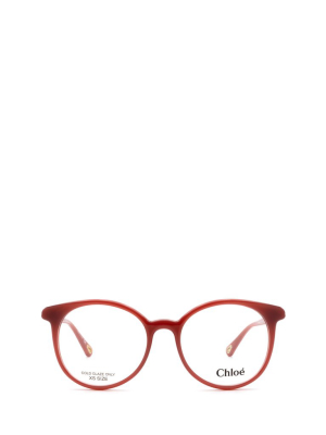 Chloé Eyewear Round Frame Glasses