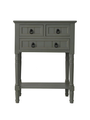 Westerman 3 Drawer Console - Décor Threapy