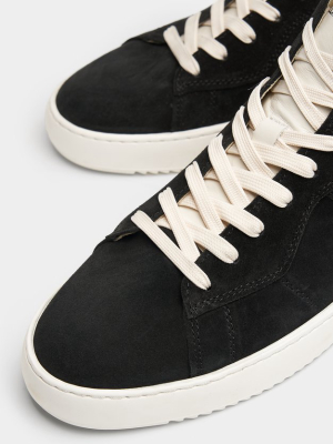 Mid Court Suede Black