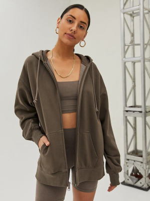 Cozyaf Boyfriend Zip-up Hoodie