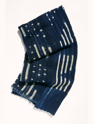 Sought + Found Vintage Indigo Throw