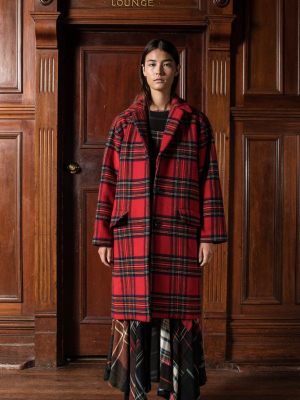 Royal Coat - Red Tartan