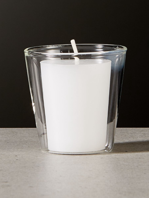 Beaker Glass Tea Light Candle Holder