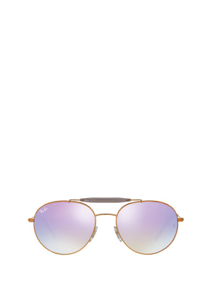 Ray-ban Rb3540 Round Frame Sunglasses