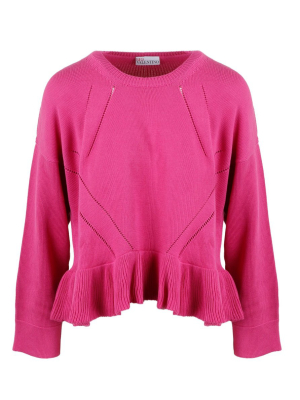 Redvalentino Crewneck Knit Sweater