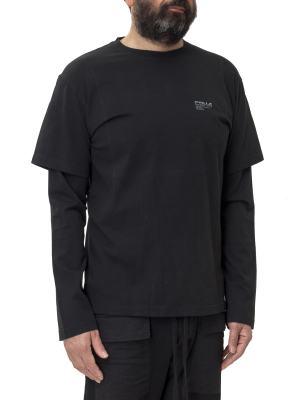 C2h4 Layered Long-sleeve T-shirt