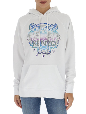 Kenzo Tiger Embroidered Hoodie