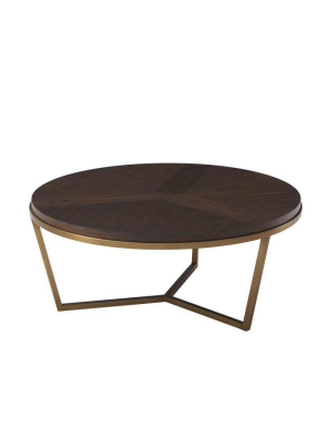 Small Fisher Round Cocktail Table