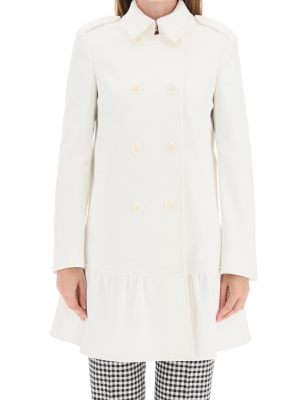 Redvalentino Tricotine Tech Coat