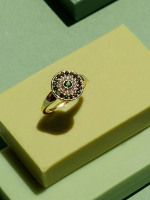 Daisy Calibré Gemstone Ring