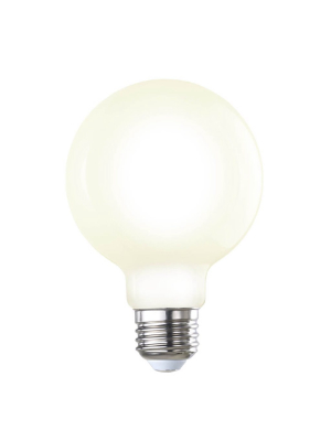 Led White Globe E26 Base G25 Bulb